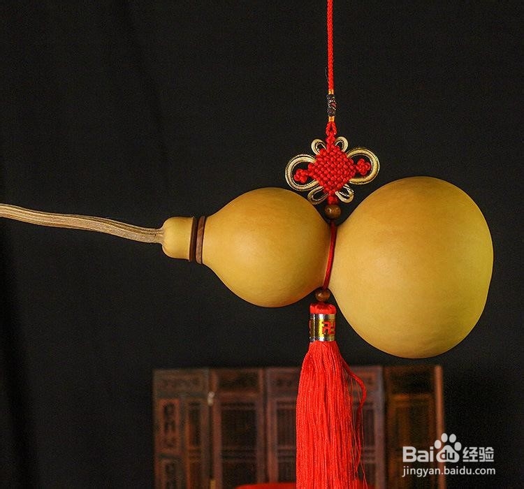 中国结编彩色葫芦教程