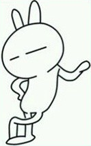 教你画流氓兔的简笔画