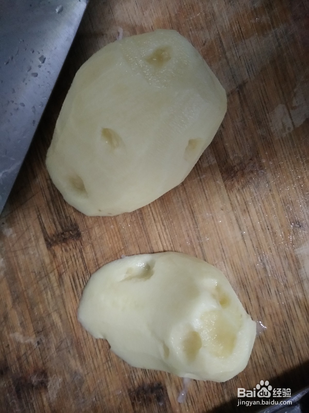 土豆片的切法及去淀粉