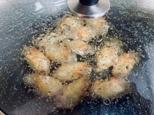 蒜香盐煎鸡翅怎么做