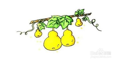 "葫芦架"如何画?