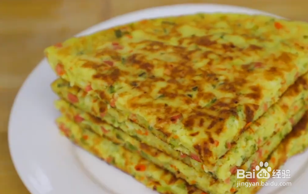 土豆蔬菜饼的简单做法