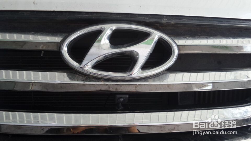 新胜达I45格锐全景影像安装全景行车记录仪全景