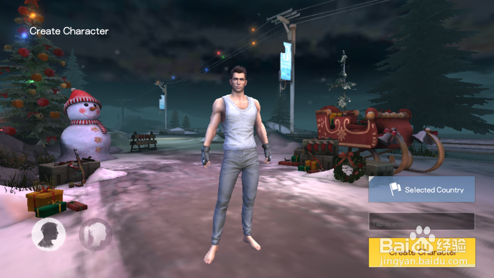 荒野行动国际版怎么设置国家？