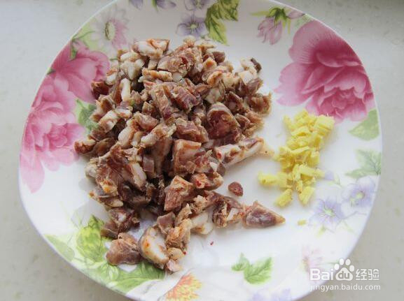 自制腊肠杂酱面