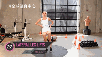 每天十分钟轻松瘦大腿（动图）