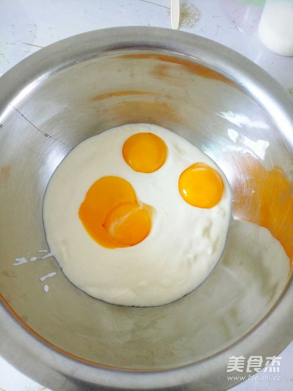 无水无油酸奶蛋糕