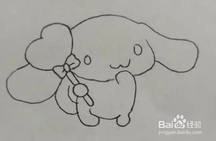 玉桂狗和布丁狗怎么画