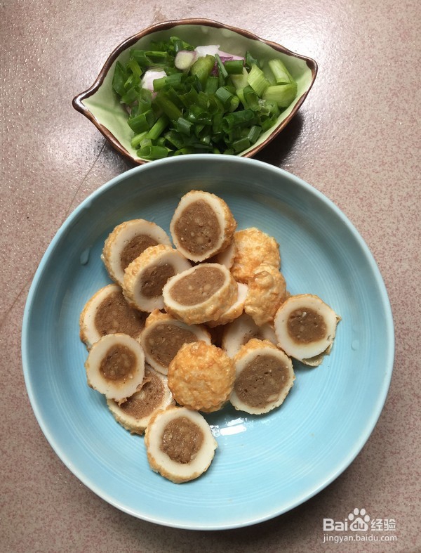 冬瓜烩鱼丸的步骤