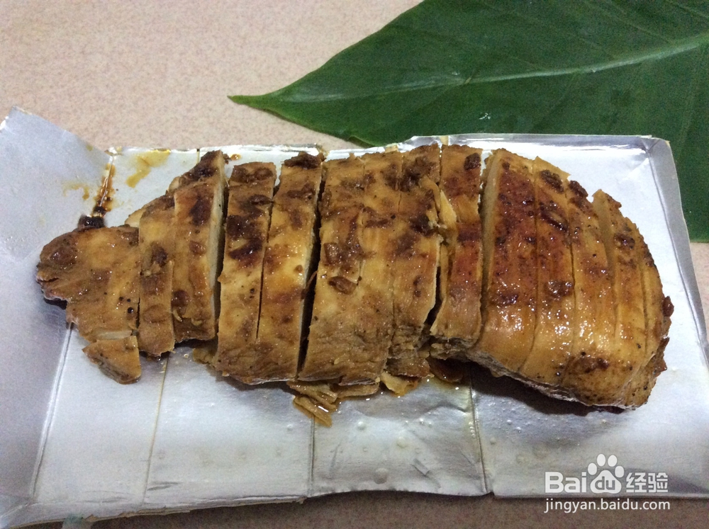 鸡胸肉的做法——青椒煎鸡胸肉