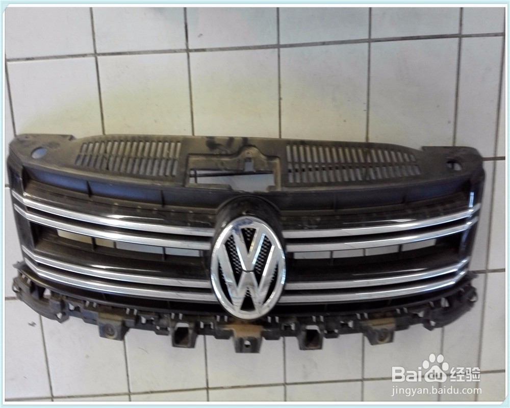 途观前杠格栅、雾灯、中网、导流板怎么拆解