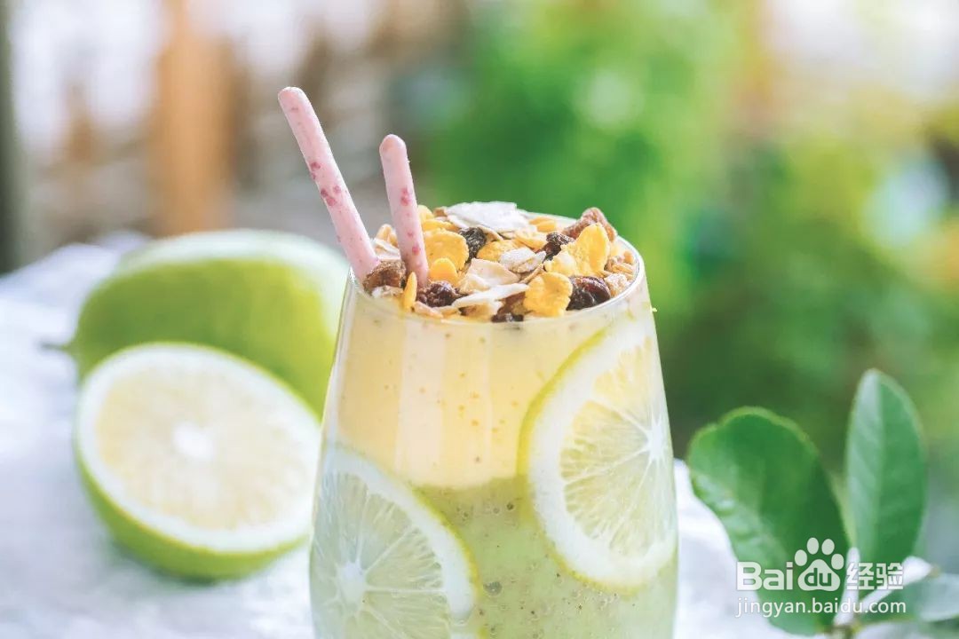 颜值高还低卡的代餐奶昔做法