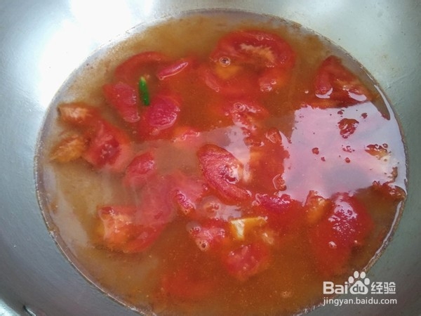 番茄鸡蛋面汤的做法