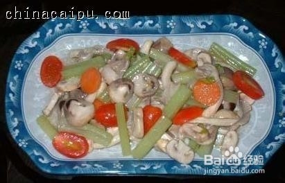 素烧鲜蘑菇的做法