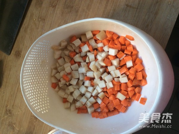 杏鲍菇胡萝卜肉酱