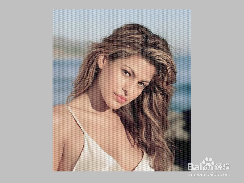 如何利用ps制作照片抽丝特效