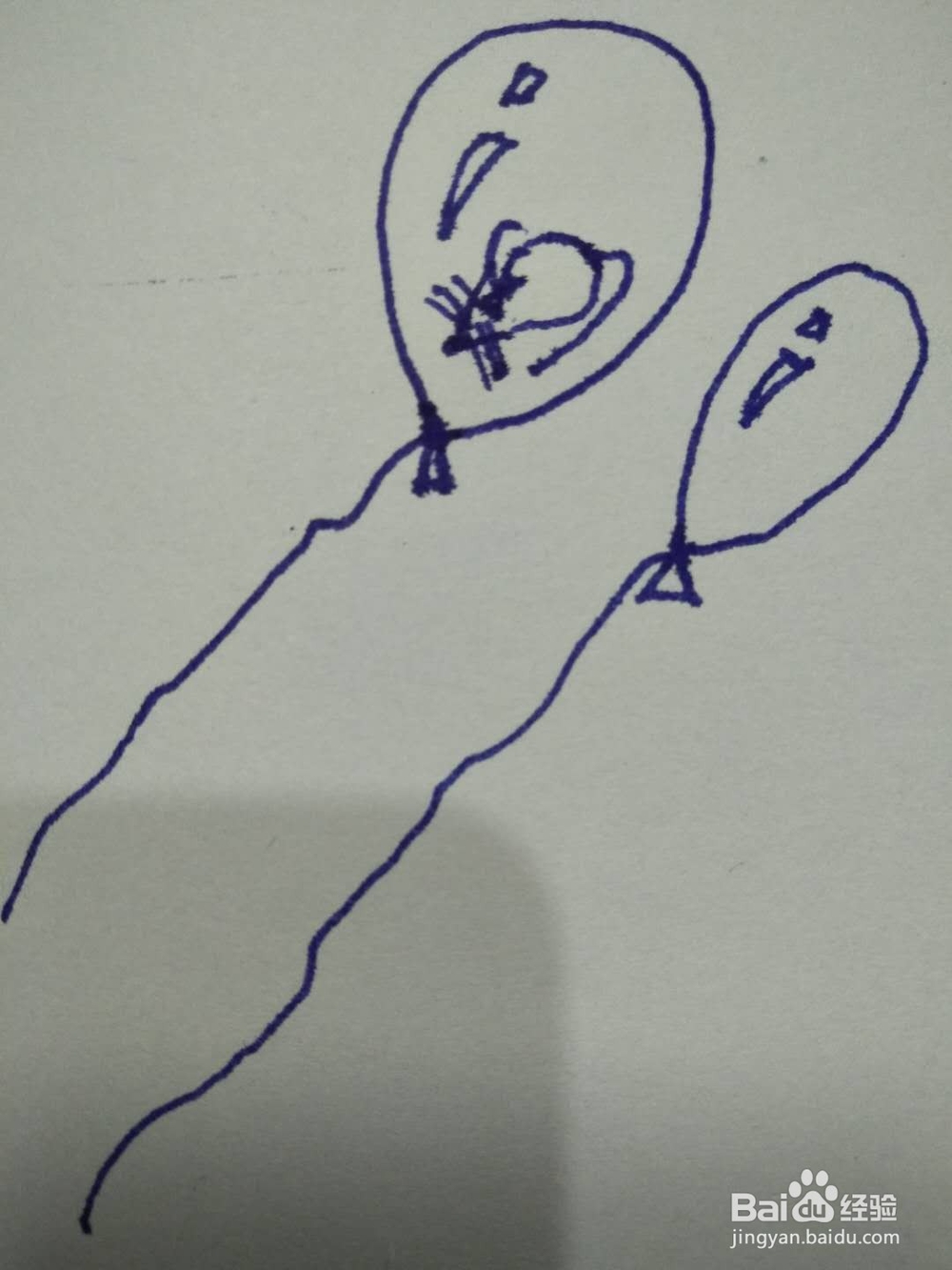 简笔画之气球