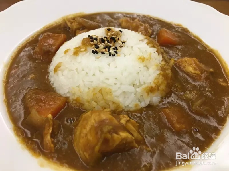 怎样做出家常菜系列之咖喱鸡肉饭
