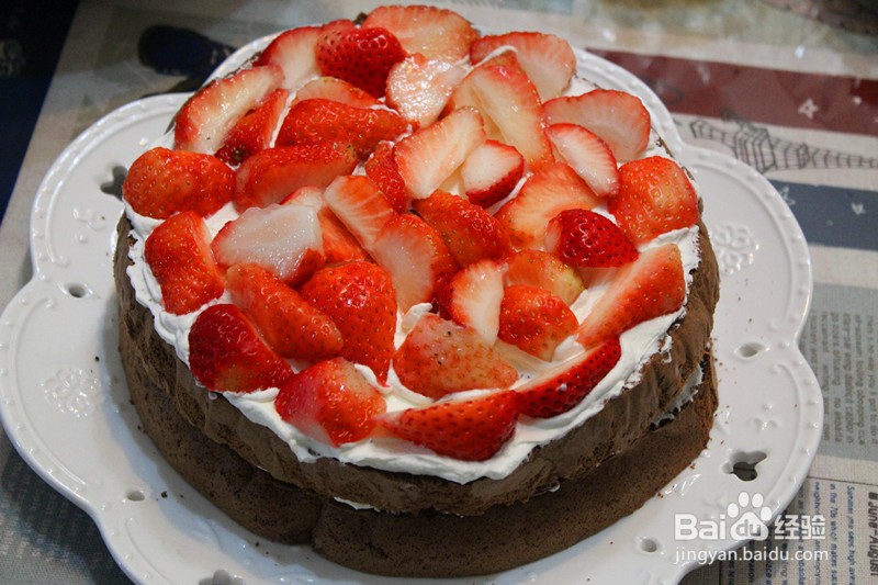 裸蛋糕的做法