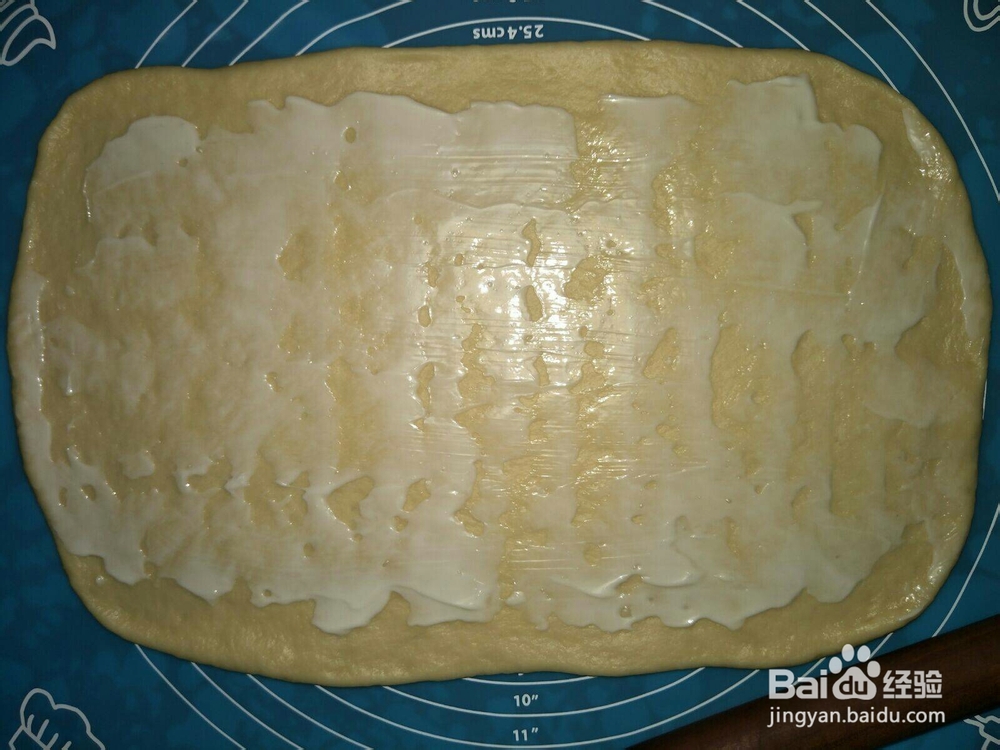 新手教程火腿肠肉松香葱面包