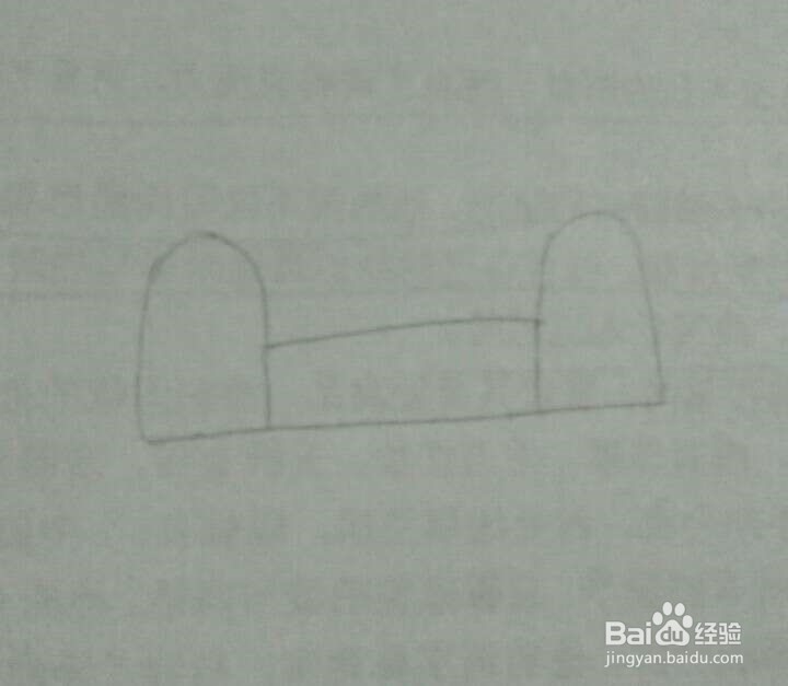 小沙发的简笔画