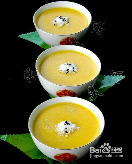 南瓜的小资吃法---椰蓉奶油南瓜羹(附13款南瓜吃法)