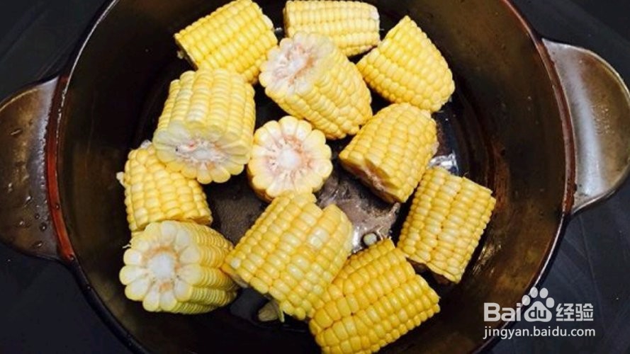 奶油栗米棒做法