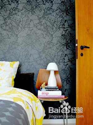 黑白壁纸打造时尚家居