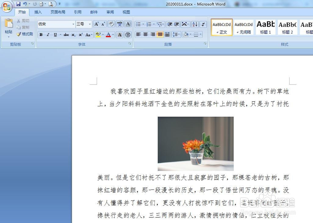 word文档怎么放图片进去