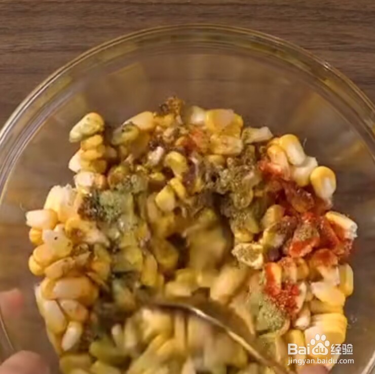 在家做香辣蒜香玉米粒教程