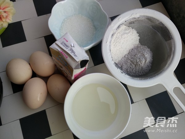 电饭煲红曲蛋糕