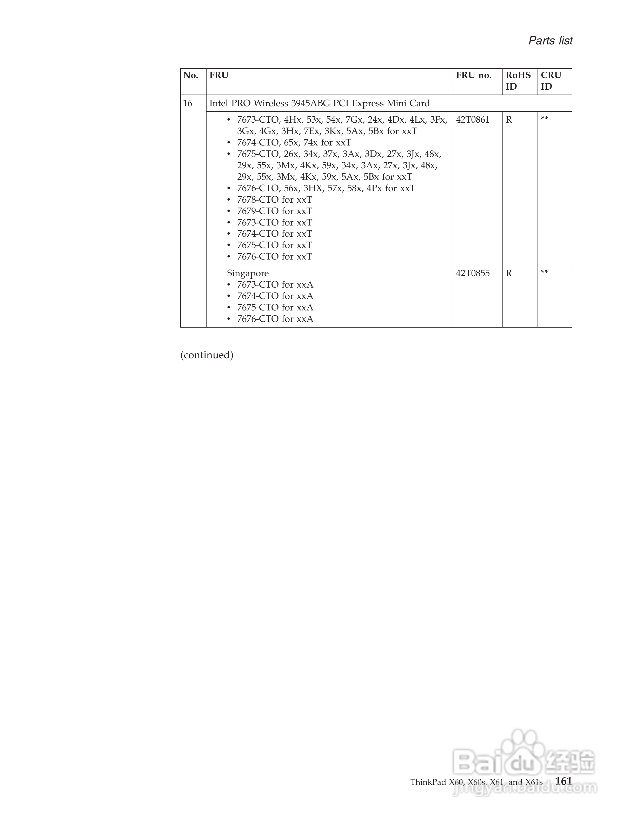 IBM(lenovo)ThinkPad X61笔记本说明书:[17]