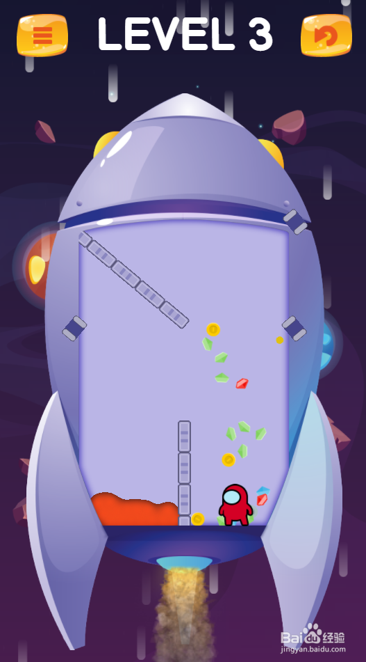 Rescue In The Spaceship的LEVEL 3怎样过关