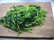 爽口凉拌菠菜的做法