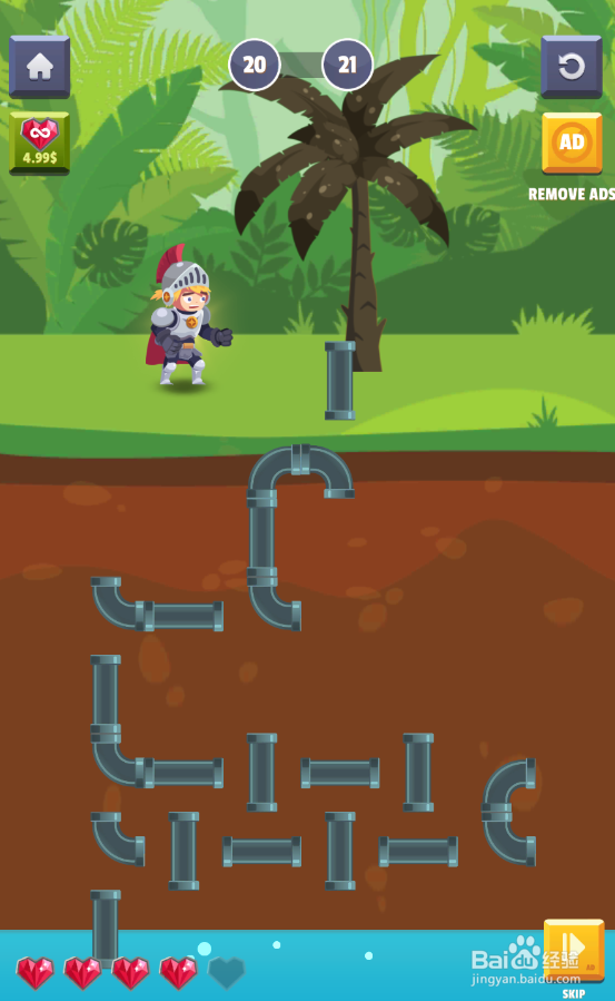 Hero Puzzle的Level 20如何过关？