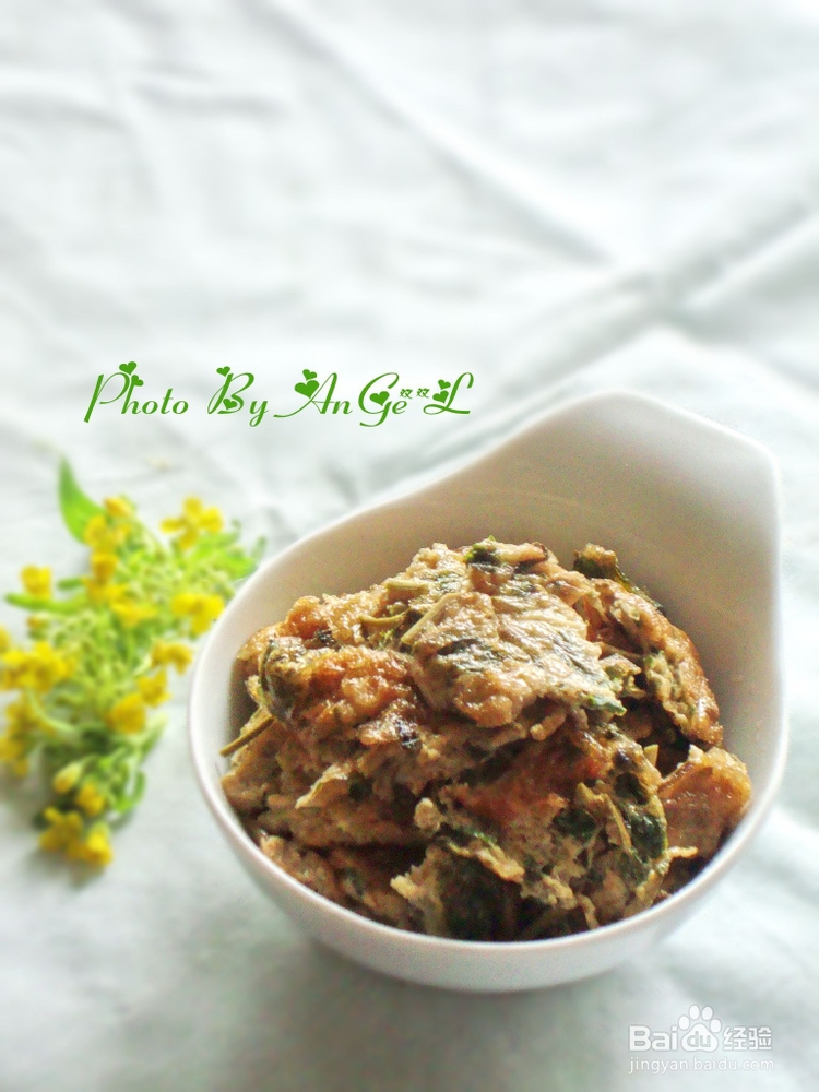 香椿煎蛋的具体做法