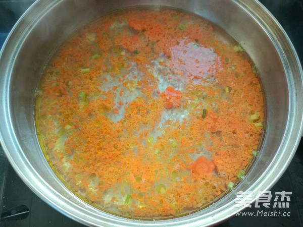 海白菜面疙瘩汤