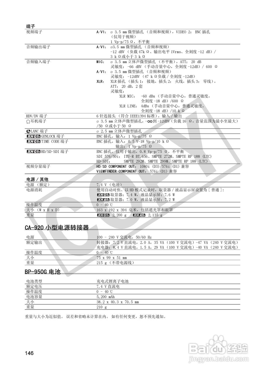 佳能XH A1S数码摄像机使用说明书:[15]