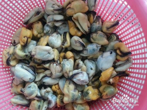 韭黄素炒海虹