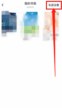 番茄小说如何将书架的书设置为私有