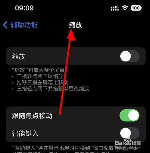 iPhone13如何设置缩放的控制器