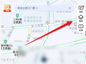 高德地图怎么显示出游地图