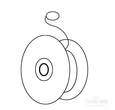 PS里怎么制作溜溜球