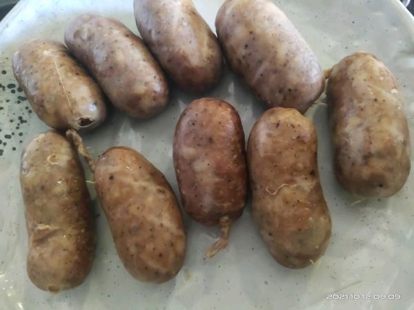 自制Q弹黑胡椒小香肠