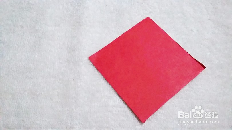 山岭的彩纸折法