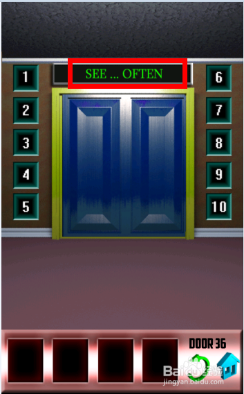 百屋之门 100 Doors：[8]36-40关