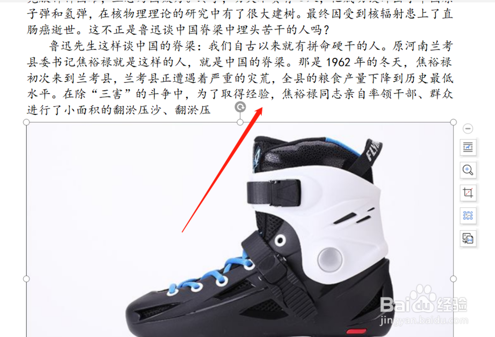 word如何对插入的图片进行编辑-裁剪