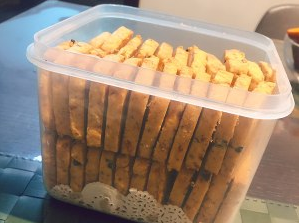 芝士海苔脆肉松曲奇