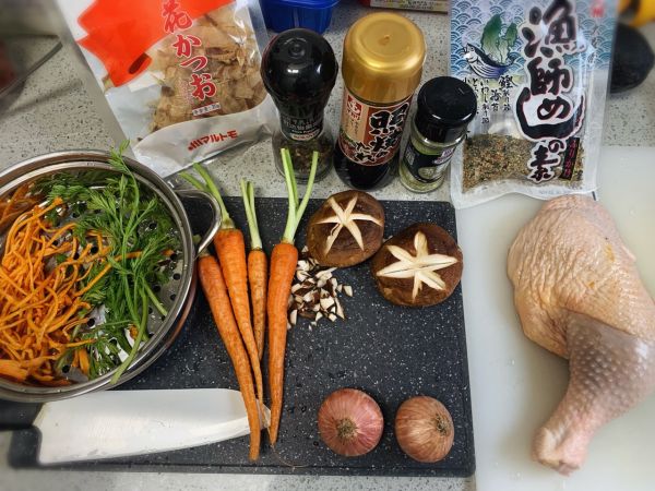 和风清酒照烧鸡腿饭