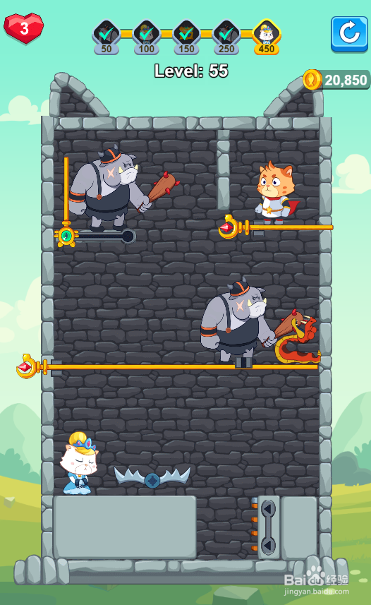 Hero Mission 2的Level 55怎样通过?